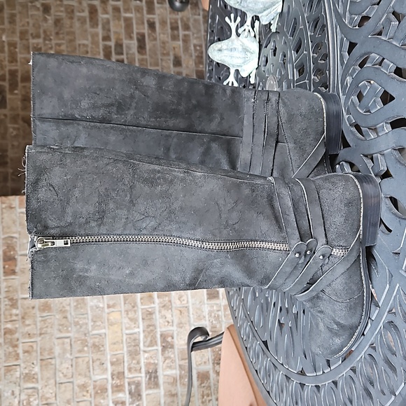 Steve Madden Suede Pull-On Boots - Picture 1 of 9